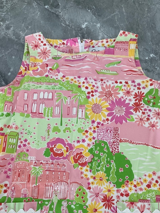 Lilly Pulitzer Dresses & Skirts - Lilly Pulitzer Vintage Shift Dress, French Riviera, Size 6